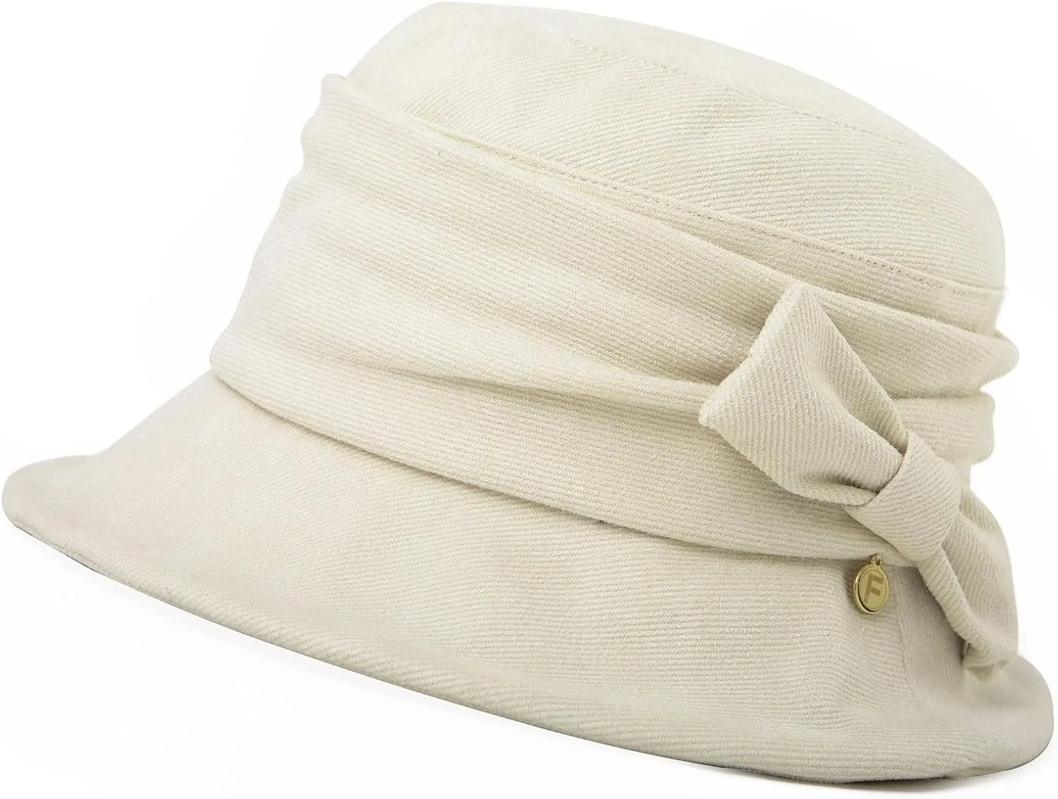1920S Vintage Cloche Bucket Hat Packable Ladies Church Derby Party Fashion Floopy Winter 55-64CM
