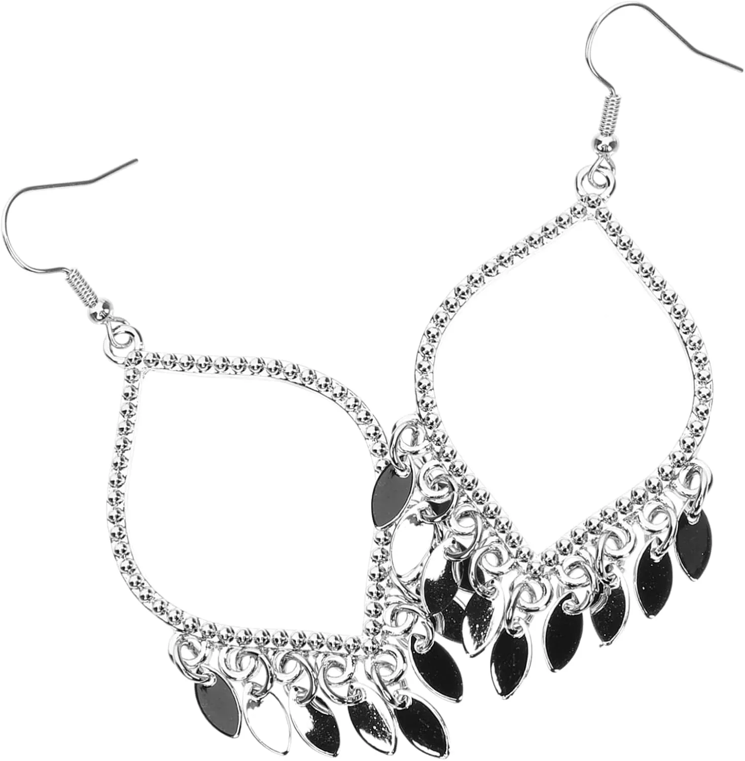 1pair Large Teardrop Earrings for Women Stylish Chandelier Dangle Earrings Lightweight and Comfortable for Festivals Birthdays and Everyday Wear