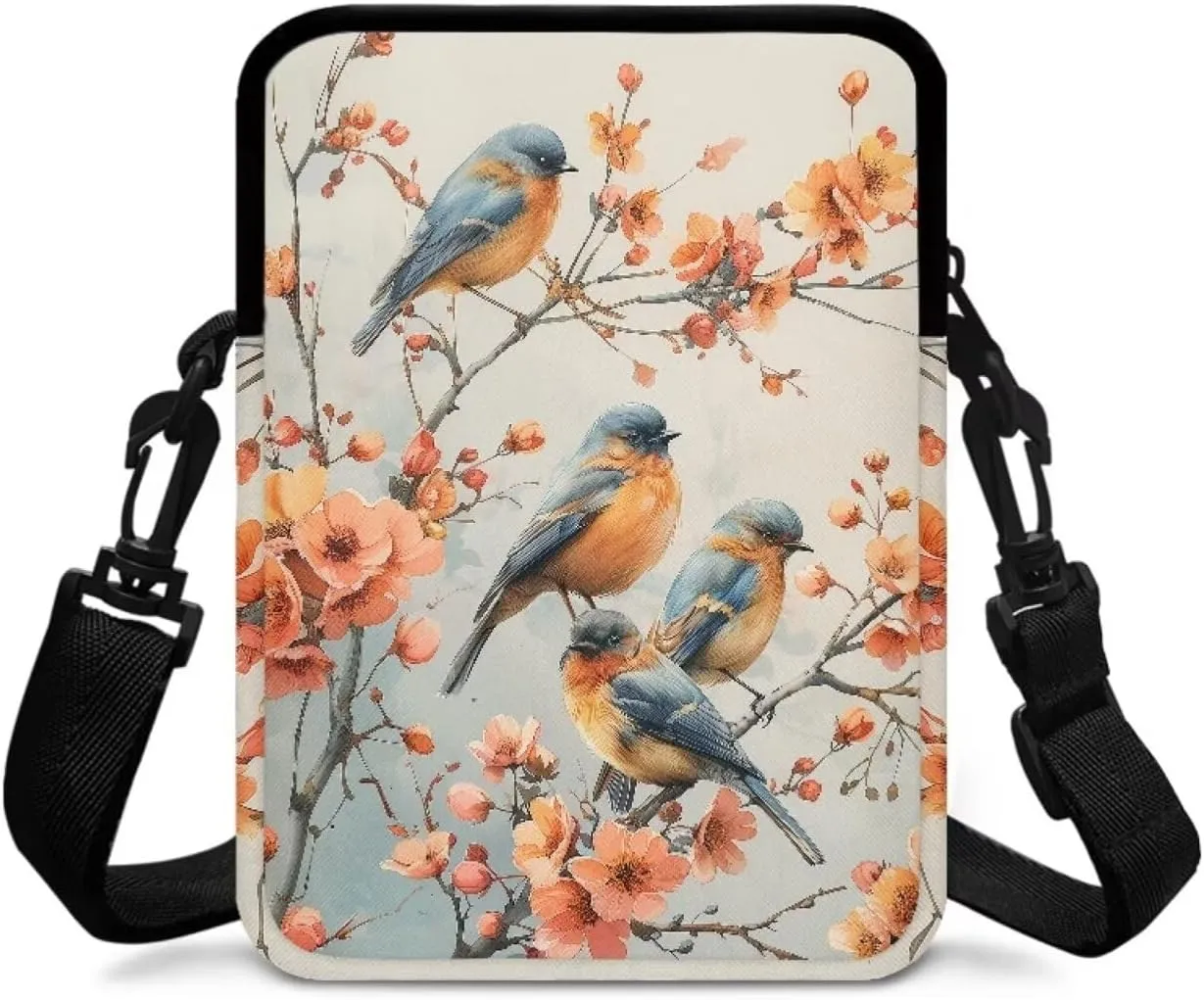 2 Layer Shoulder Bags Portable Satchel Crossbody Bag Chest Bag for Kids Girls Boys