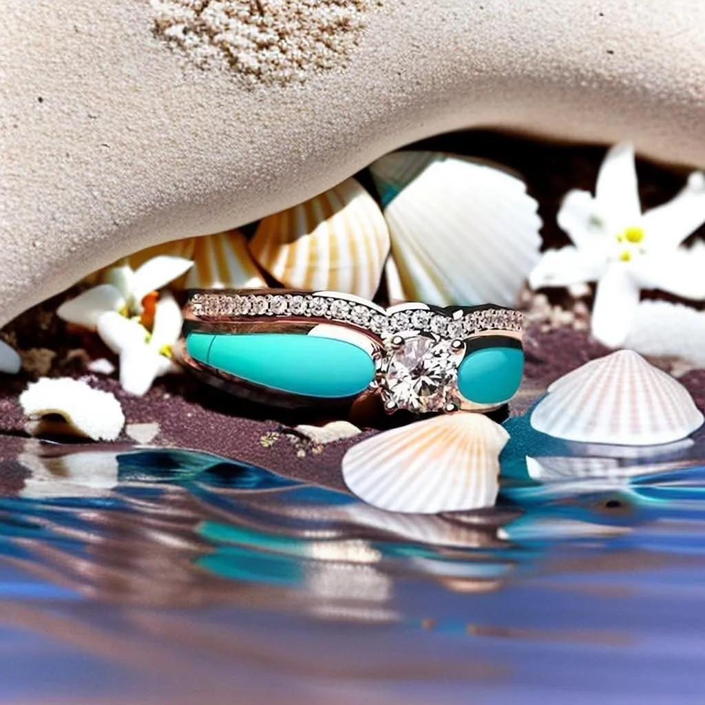 2 PCS Ring Set Natural Turquoise Diamond Rings Western Jewelry Turquoise Silver Rings for Women Girls Bohemian Joint Knuckle Rings Finger Ring Two-in-One Halo Ring Turquoise Jewelry Sparkling Natural Gemstone 5-11 Size