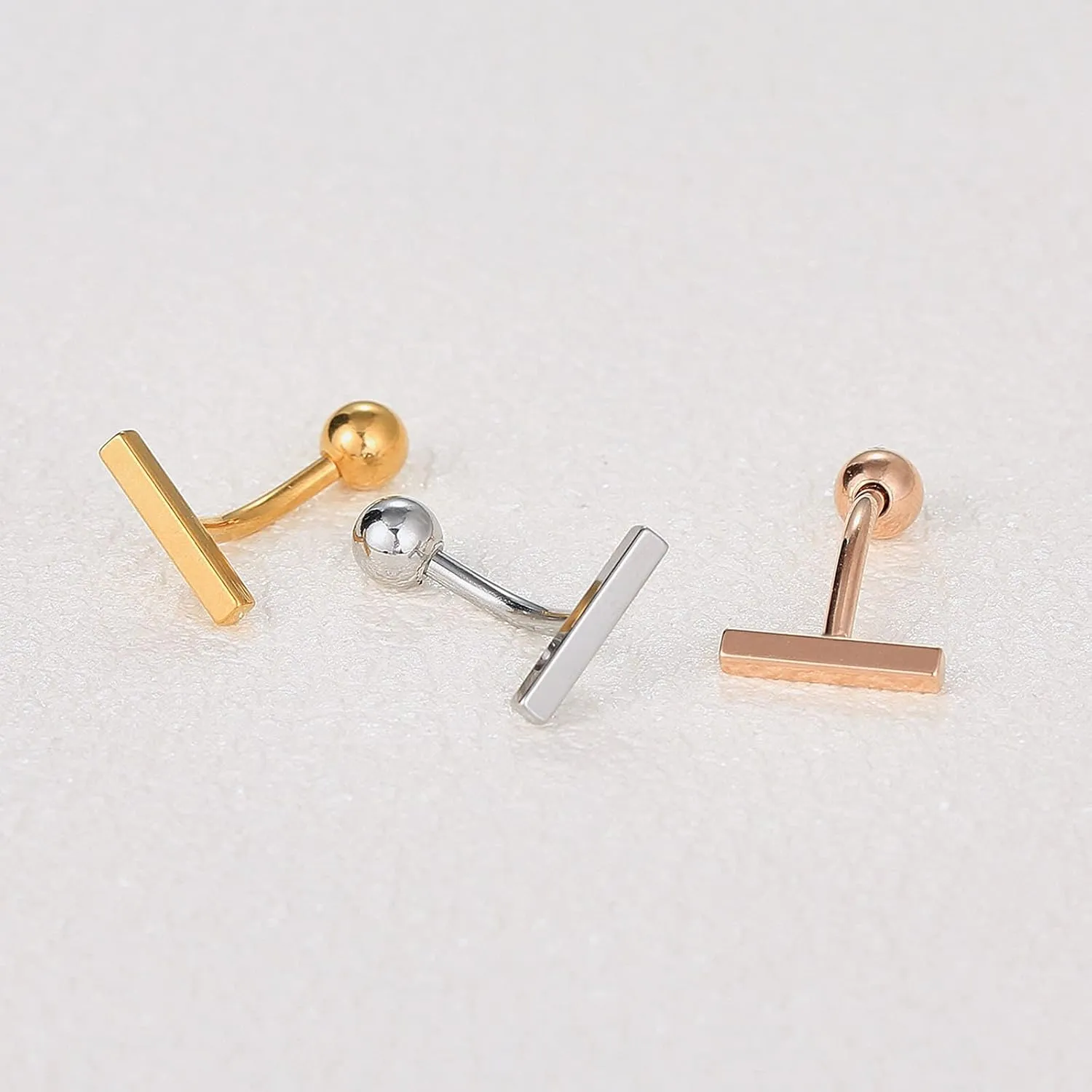 316L Surgical Steel Belly Button Rings Barbell Navel Rings Belly Rings Belly Piercing for Women