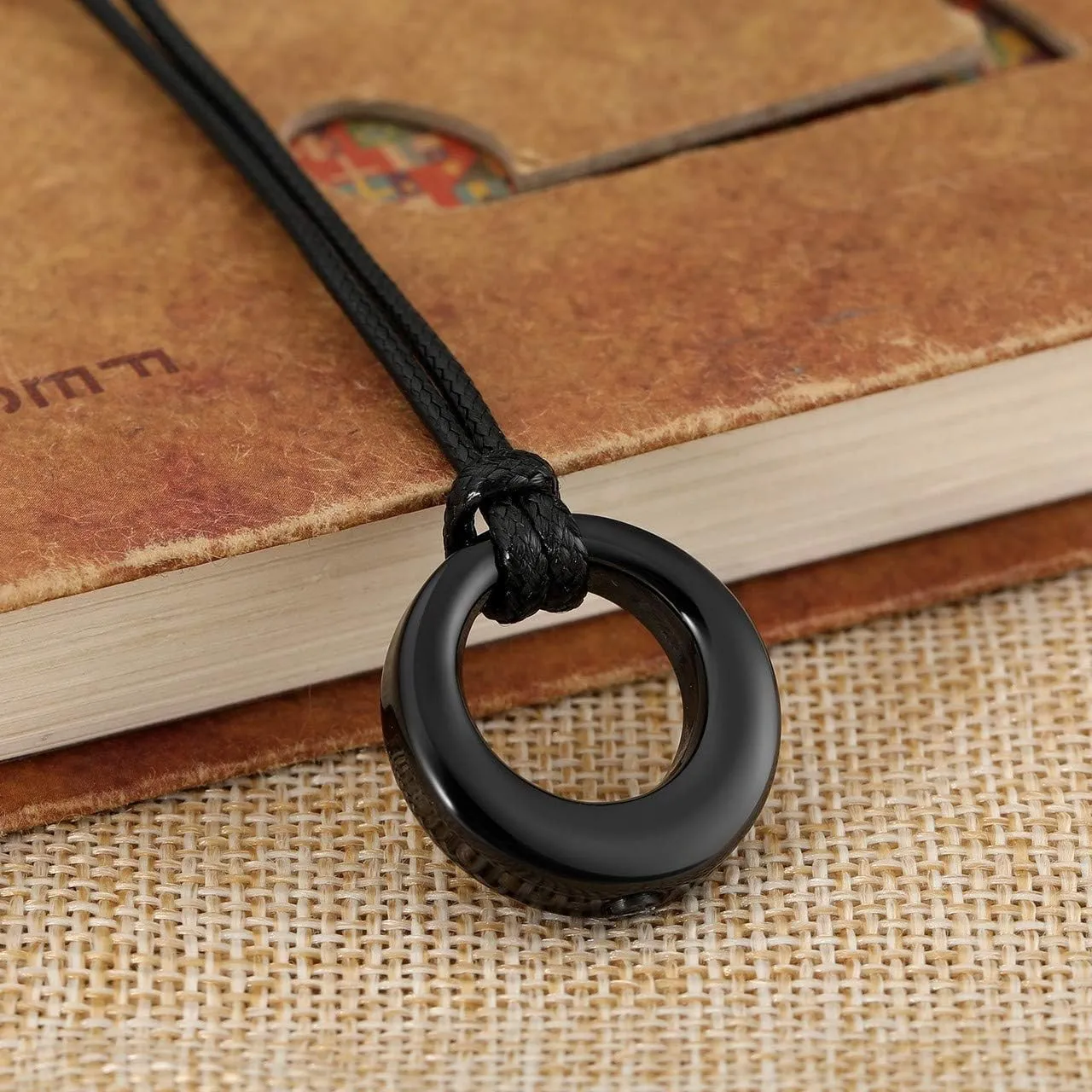 AllerPierce Urn Necklaces for Ashes Stainless Steel Memorial Urns Pendant Necklaces Circle of Life Eternity Cremation Ashes Jewelry Keepsake for Men Women