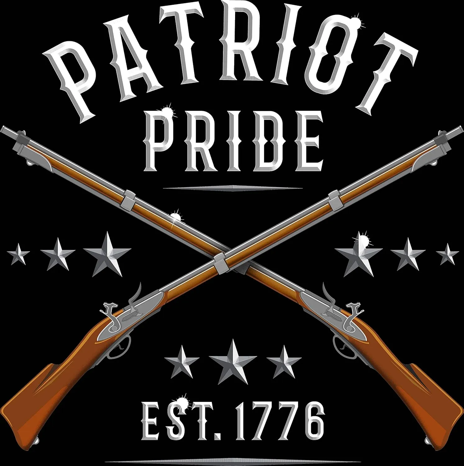 American Flag Patriot Men's Flag Sleeve Patriot Pride Short Sleeve T-Shirt Graphic Tee