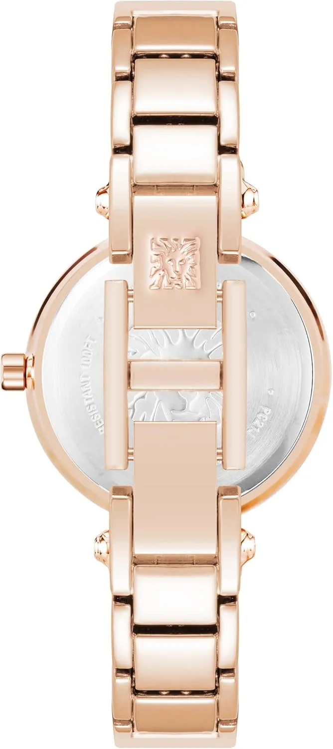 Anne Klein Women's Genuine Diamond Dial Bangle Watch
