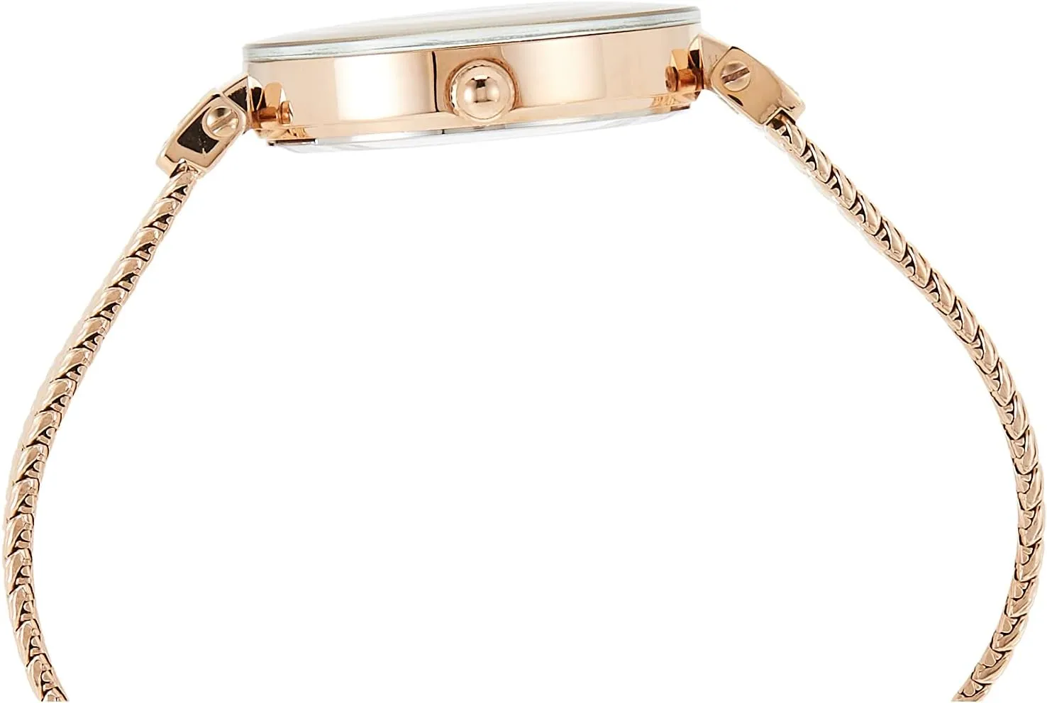 Anne Klein Women's Premium Crystal Accented Bracelet Watch
