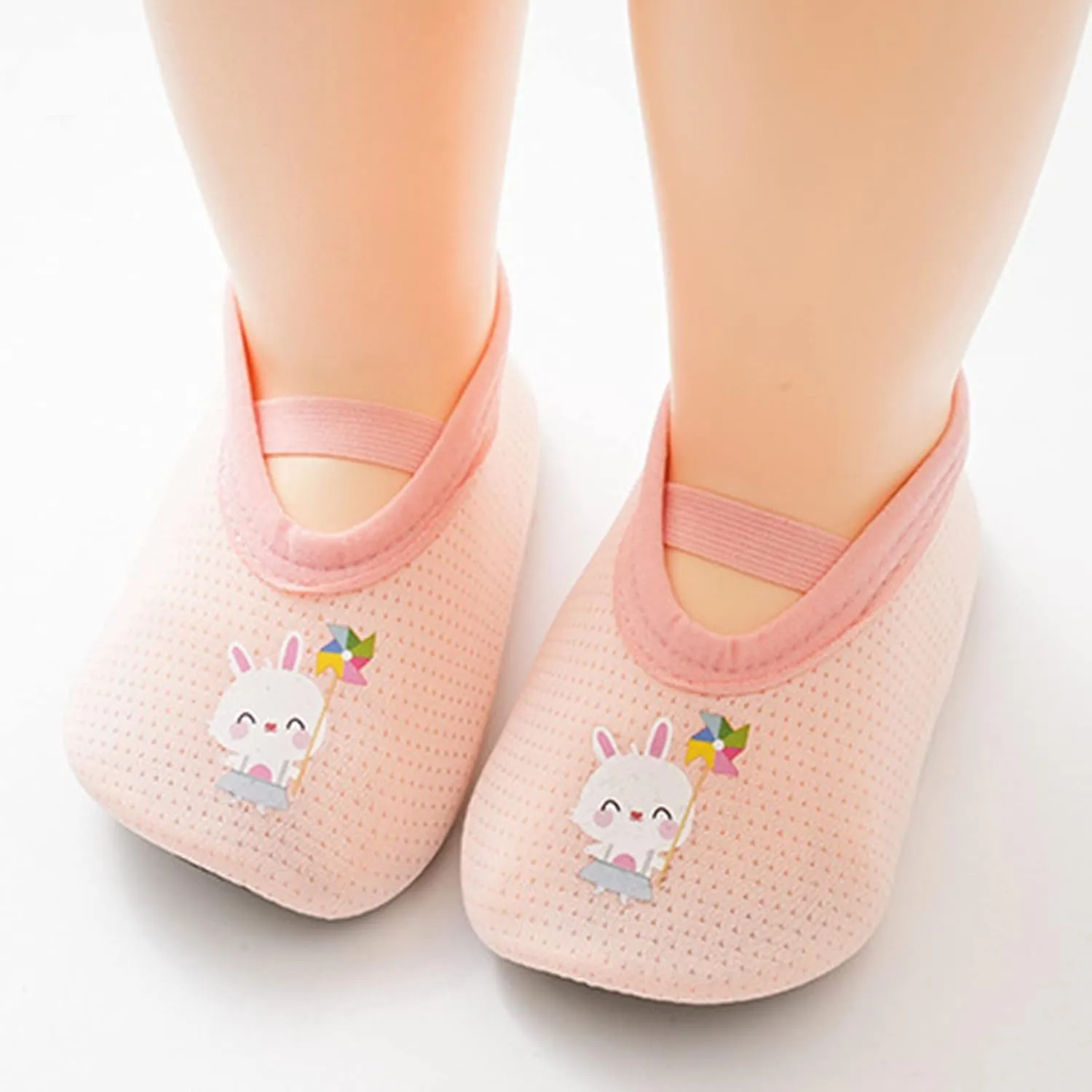 Baby Sock Shoes Boys Girls Summer Reticular Ventilation Soft Sole Sneakers with Walking Shoes for Babies 6to12 Months