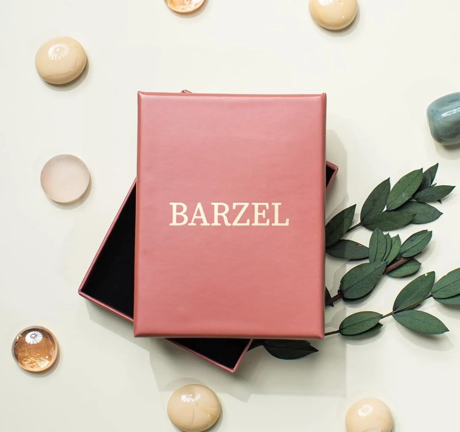 Barzel Rose Gold & White Gold Plated Created Ruby, White Fire Opal & Cubic Zirconia Accents Ring