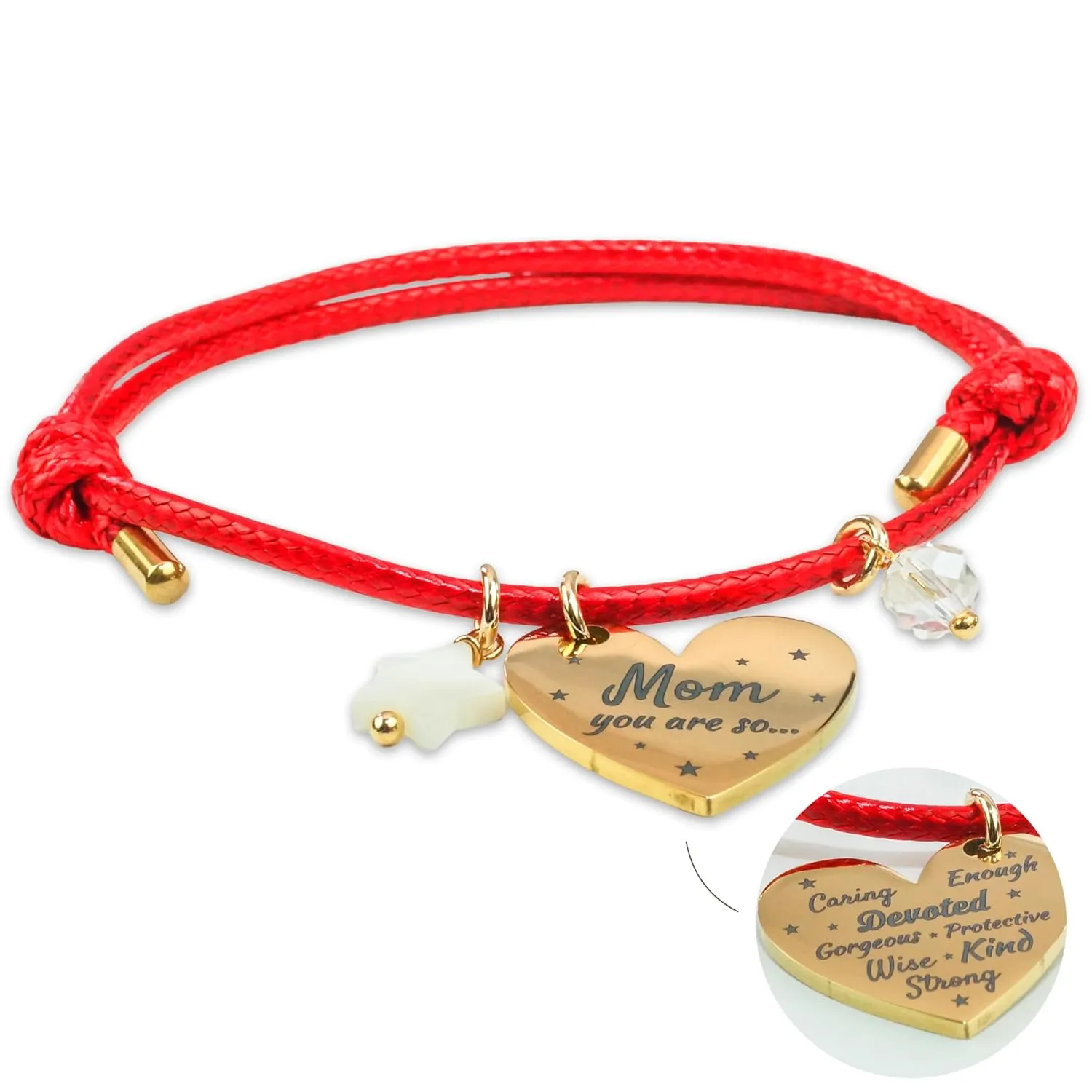Bracelets for women trendy | aesthetic bracelets | pulseras para mujer | mom and daughter bracelets | motivational bracelets | knot bracelet mama bracelets for women friendship bracelet by Burgundy