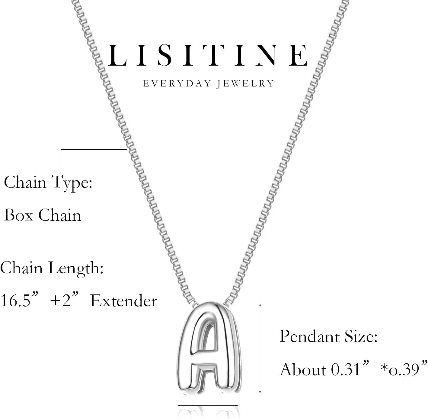 Bubble Gold Initial Necklaces Dainty Letter Necklace 14K Gold Plated Cute Name Choker Necklaces for Women Trendy Gold Personalized Jewelry Gift for Women