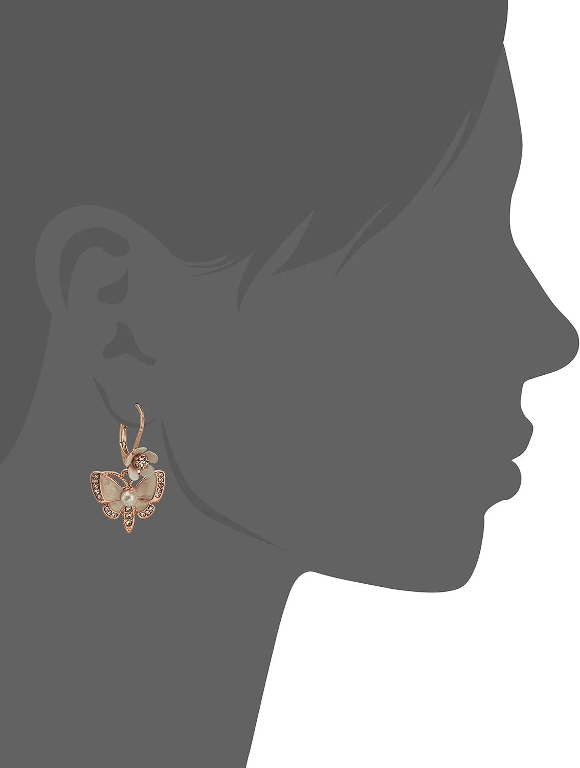Butterfly Drop Earrings