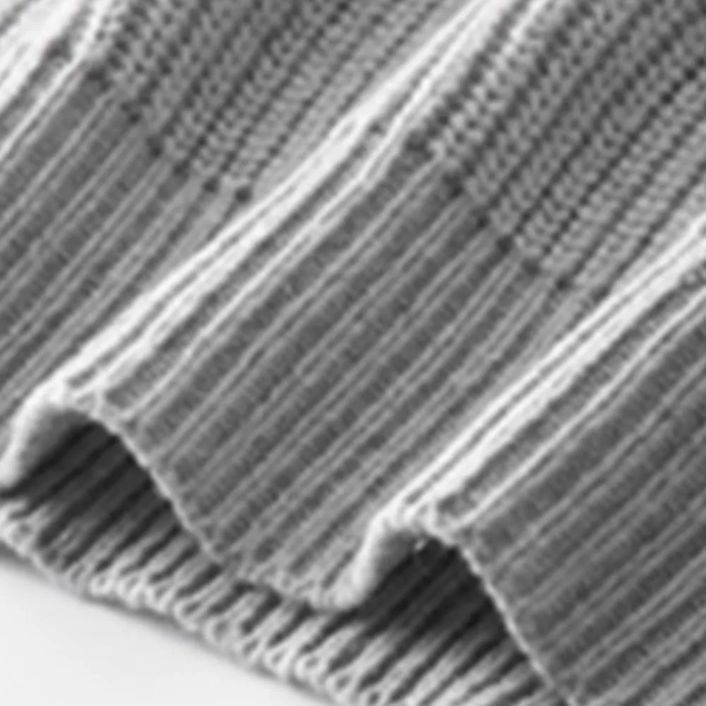 Casual Thickened Knitted Sweaters for Mens Cardigan Mock Neck Quarter Zip Long Sleeve Knitwear Warm Tops
