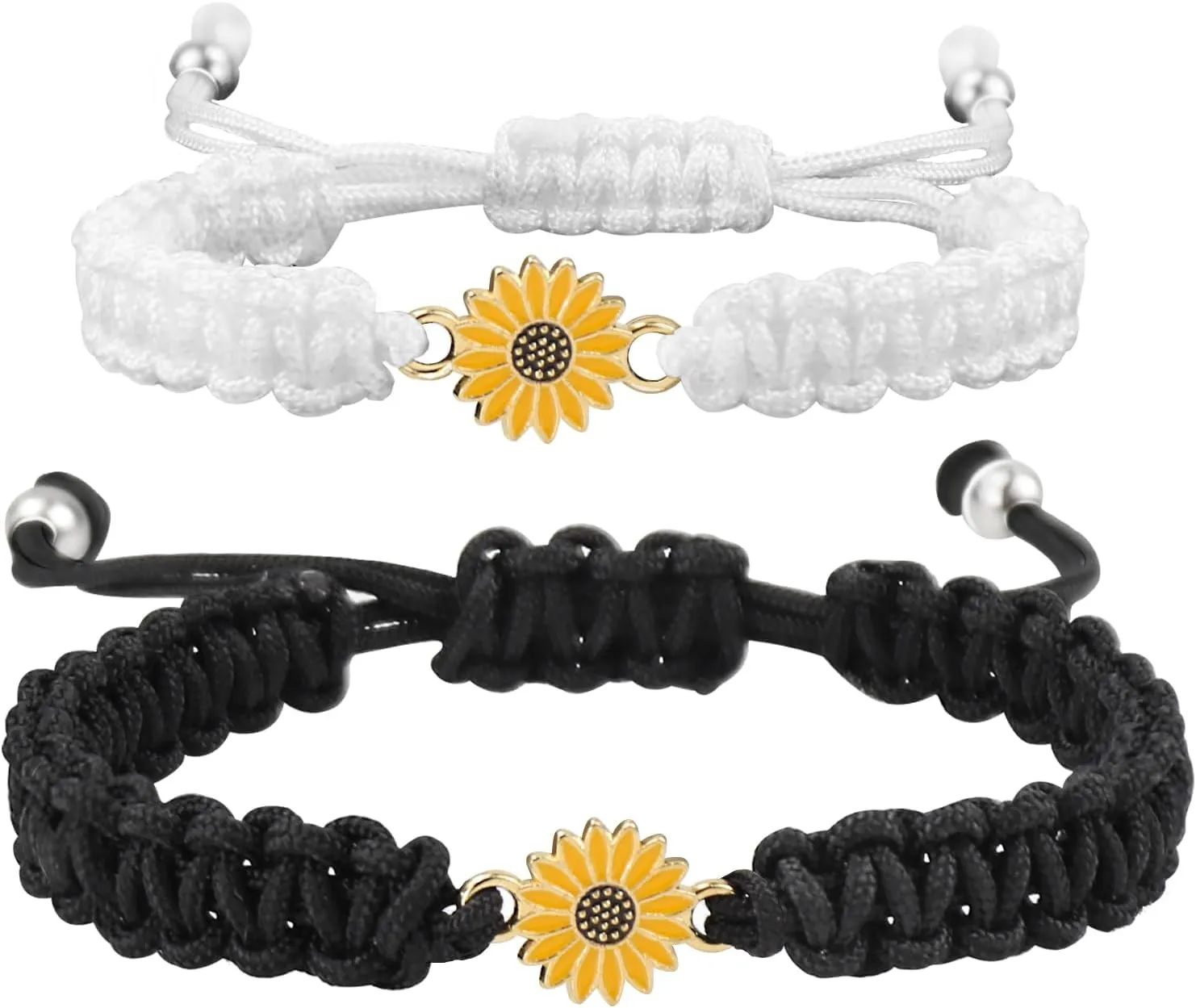 Couples Bracelets for Couples, Sun and Moon Couples Bracelets, Yin Yang Sunflower Bracelets, Heart Bracelets for Women, Infinity Friendship Bracelet Relationship Bracelets for Her His