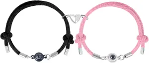 Couples Bracelets Matching Bracelets for Couples Jewelry Gifts for Girlfriend Boyfriend Best Friend Love Bracelet for Women Men Friendship Bracelets Birthday Christmas Gift