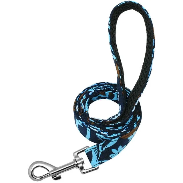 Custom Nylon Tag Collar for  Cat, Puppy and Dog. Leash Personalized. Pet Nameplate ID Collars Adjustable