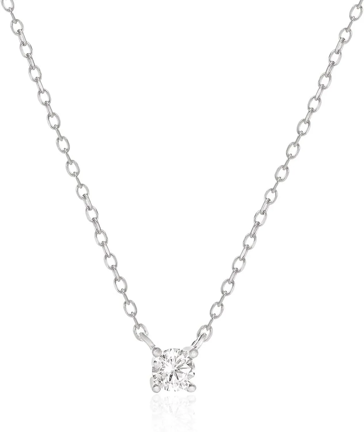Diamond Necklaces for Women Dainty Leaf Necklace 14k Gold Plated Layered CZ Moon Necklace Simple Diamond Choker Necklaces for Women Trendy Jewelry Gifts