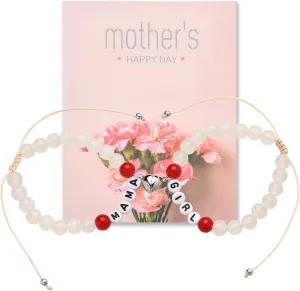 Father Mother Daughter Son Bracelets Mom Dad Gifts Daughter Son Matching Bracelets Birthday Mother Father's Day Gifts for Mama
