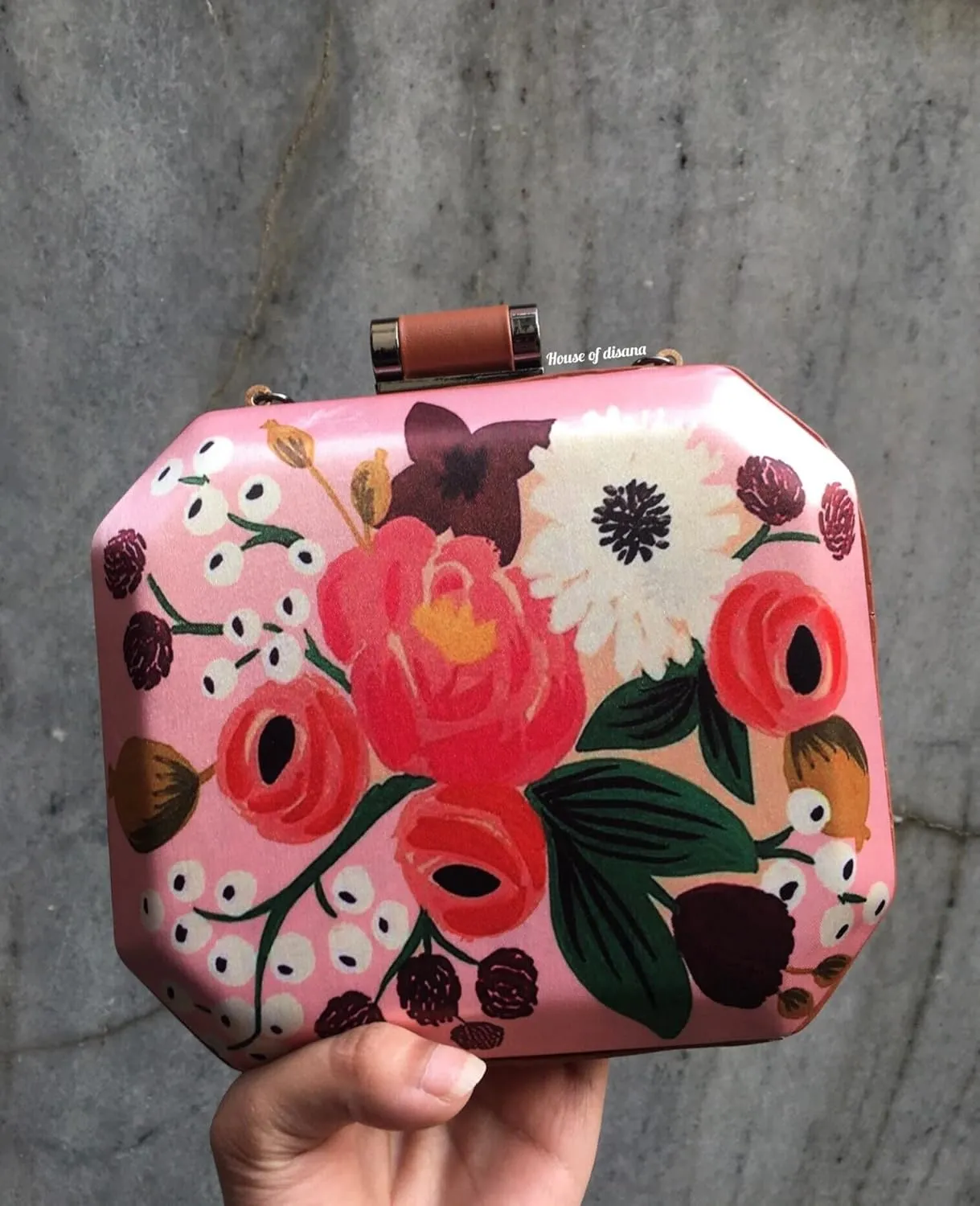 Floral Embroidery Sequins Beaded Clutch Handbag Shoulder Bags Purse for Women Formal Party Wedding - Pink Floral