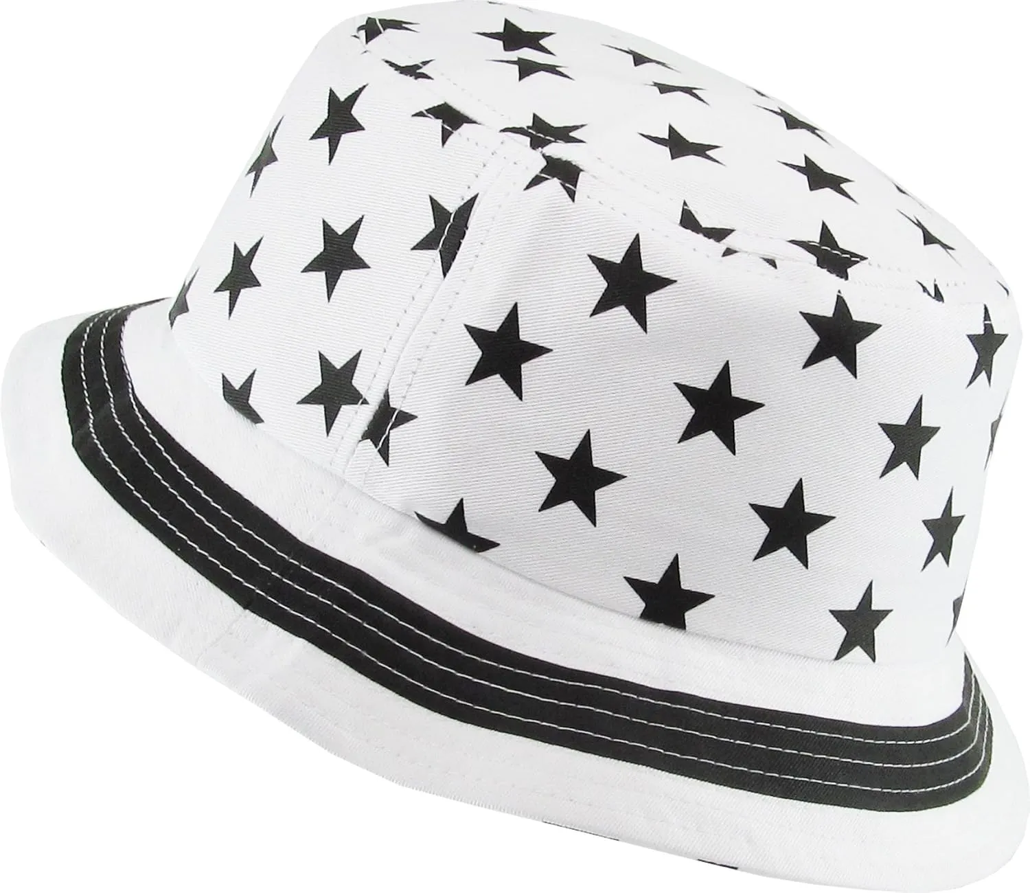 Floral Galaxy Leaf Aztec Tropical Print Bucket Hat Summer Boonie Cap