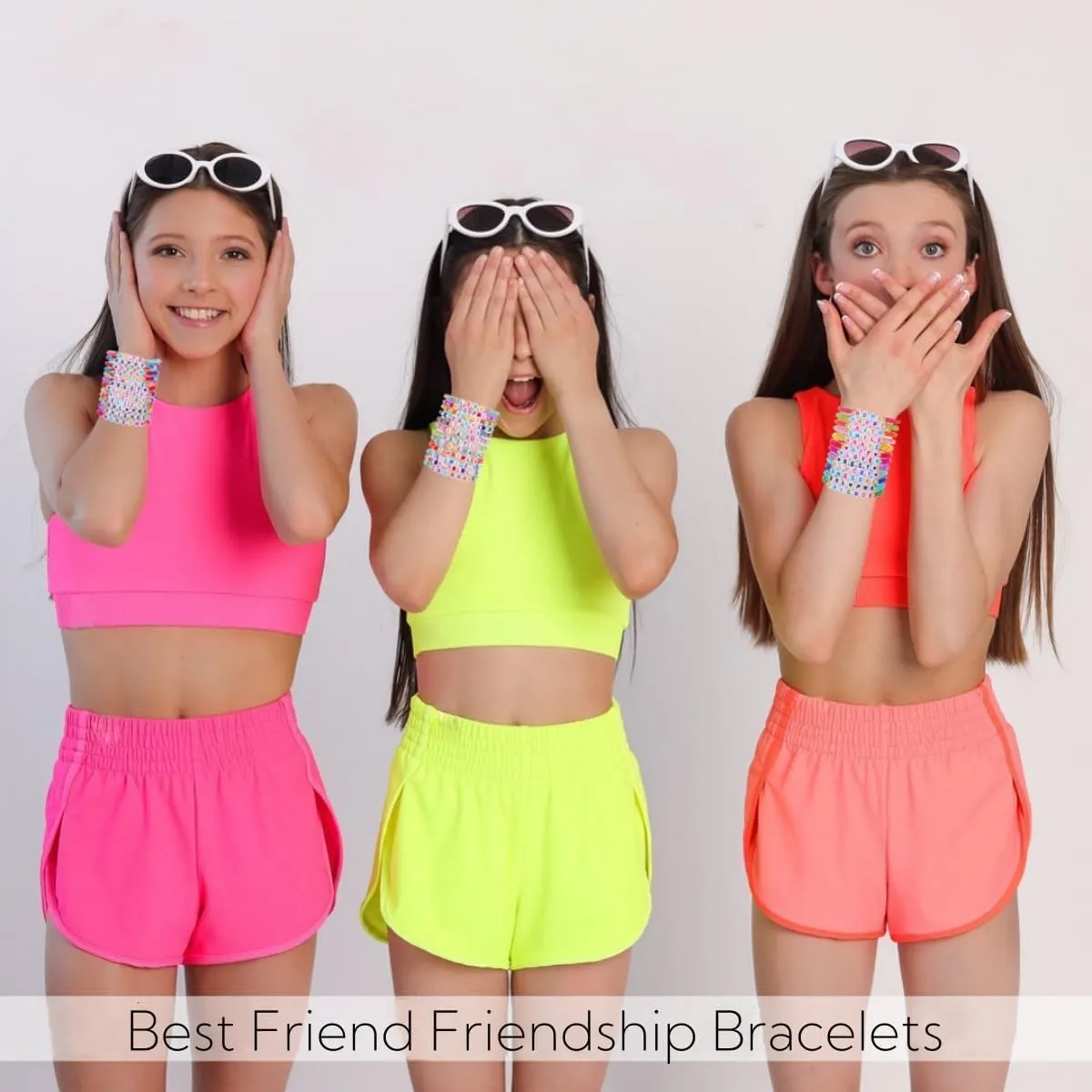 Friendship Bracelets Boho Stackable Bracelets for Women Surfer Heishi Clay Bead Bracelets Stretch Preppy Bracelets Colorful Boho Bracelets for Women