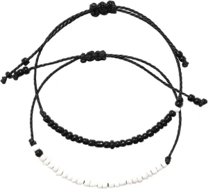 Friendship Hand Chain Braided Bracelet Knots Adjustable Length for Men Women