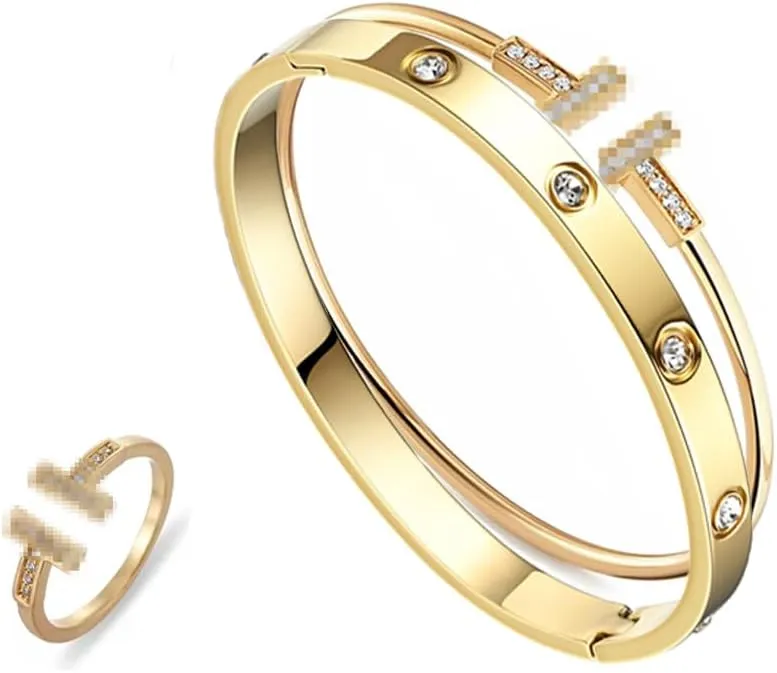 Gold Bangle Bracelets Rings Cuff Bangles Bracelets for Women