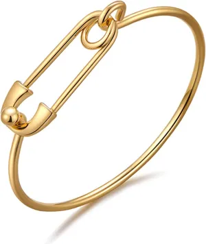 Gold Silver Link Bracelet for Women Simple Thin Bangle Bracelet Minimalist Jewelry