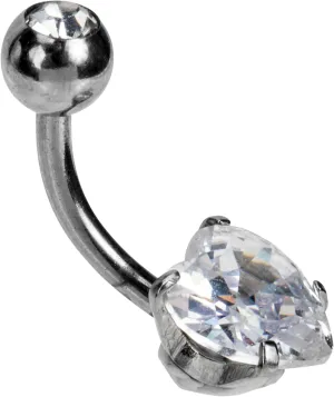 Homoyoyo Belly Button Rings with Heart Shaped Navel Jewelry for Women Dangle Designs for Work Parties and Everyday Wear
