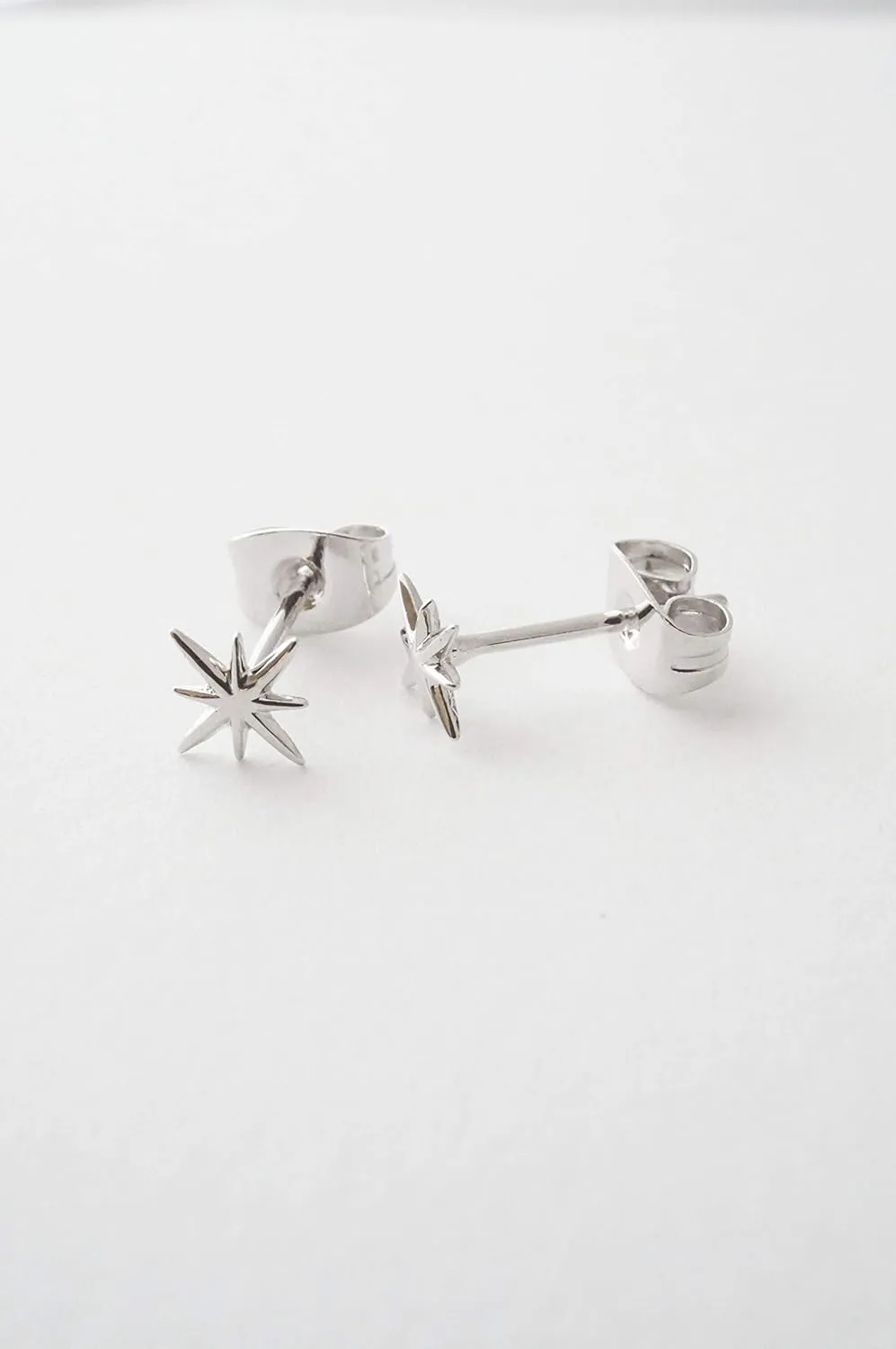 HONEYCAT Celestial Starburst Studs in Gold, Rose Gold, or Silver | Minimalist, Delicate Jewelry