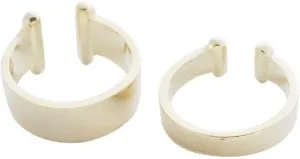 HONEYCAT Thick Ear Cuff Set in Gold, Rose Gold, or Silver | Minimalist, Delicate Jewelry
