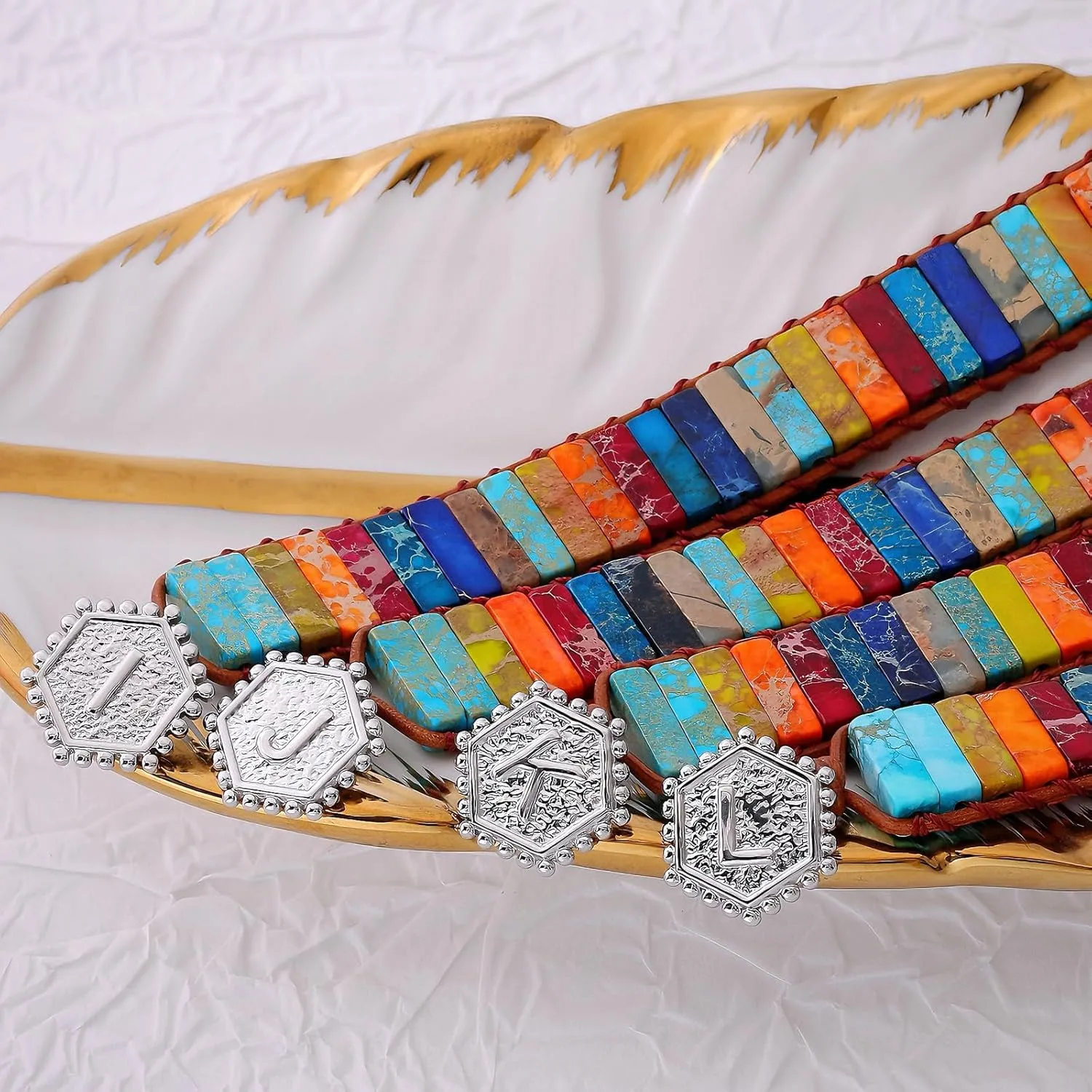 HZDK 7 Chakra Bracelets for Women beaded bracelets for women Leather Wrap Healing Bead Bracelet Women Boho Friendship Jewelry
