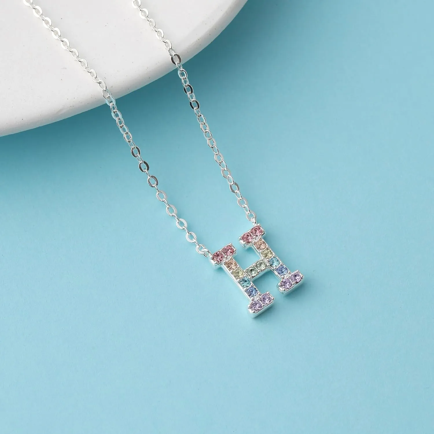 Initial Letter Necklaces for Women,Alphabet Angel Number Baseball Birthstone Pendant Necklace Jewelry Gifts for Women