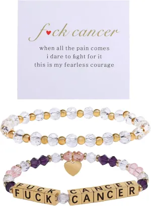 Inspirational Bracelets for Women Teen Crystal Beaded Motivational Bracelets, Encouragement Inspirational Jewelry Gifts