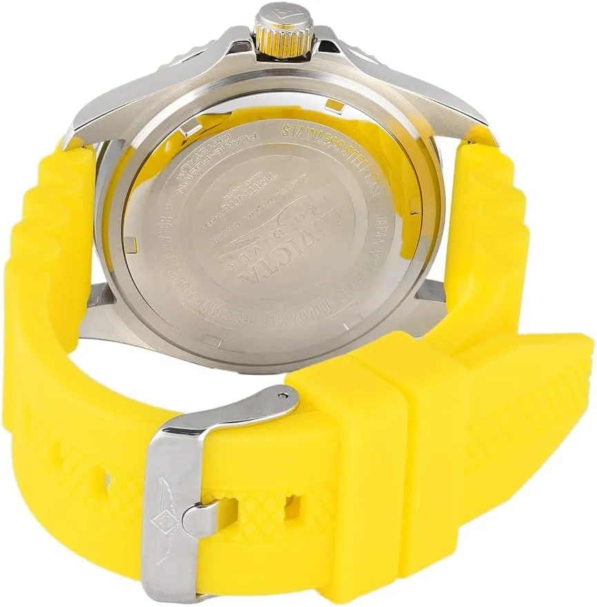 INVICTA Pro Diver Men 43mm Stainless Steel Gold Black dial PC32 Quartz