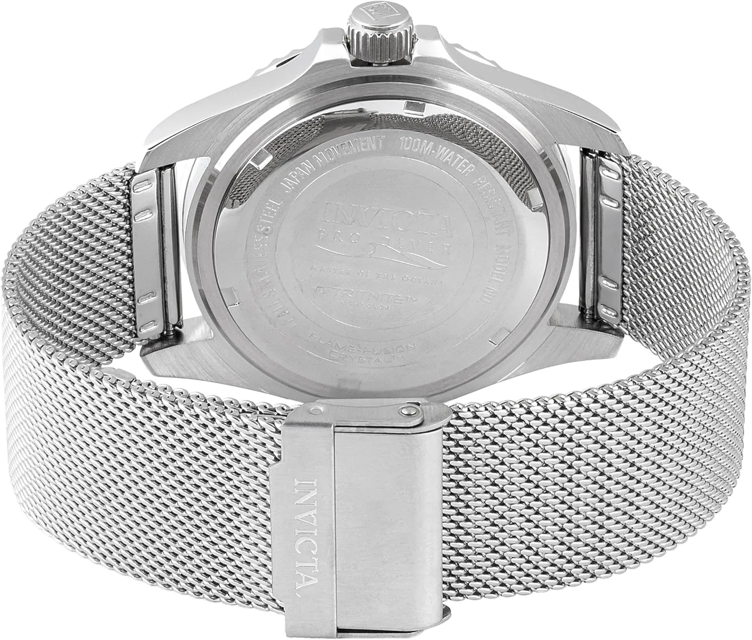 INVICTA Pro Diver Men 43mm Stainless Steel Gold Gold dial PC32 Quartz