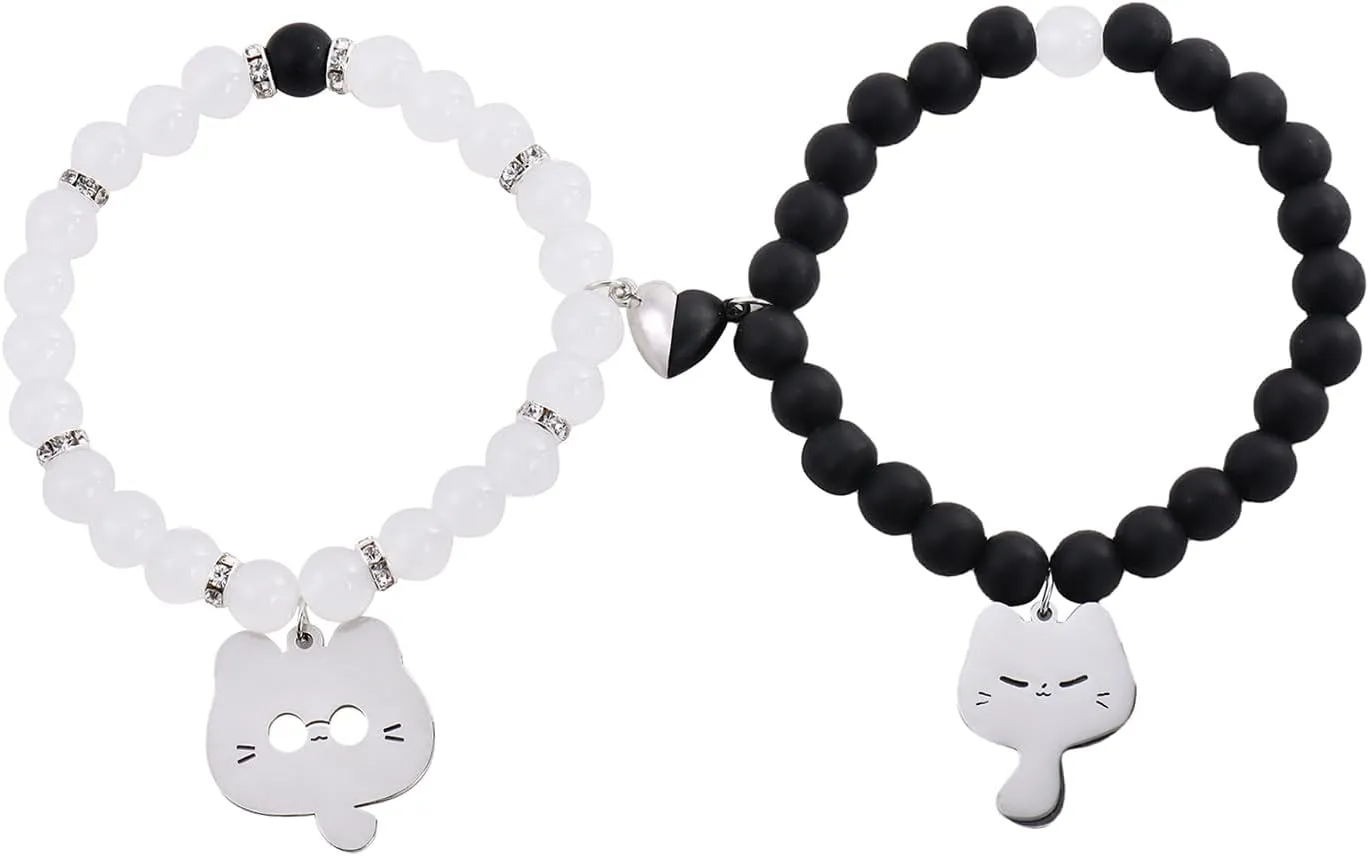 JJK Bracelets Matching Friendship Best Friend Couples Gifts for Women Men Y2K BFF Bracelets