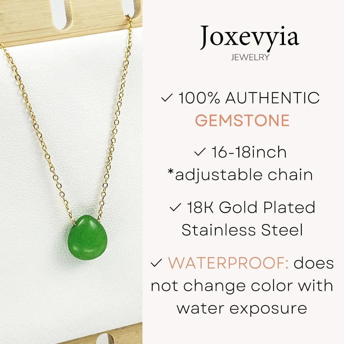 Joxevyia Carnelian Necklace Red Carnelian Raw Stone Healing Crystals Necklace Tear Drop Gemstone Pendant Necklace for Women Anniversary Birthday Valentines for Her