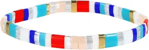 KELITCH Women Stretch Bracelets Tila Beaded Bracelet Candy Colors Friendship Bracelets New Jewelry