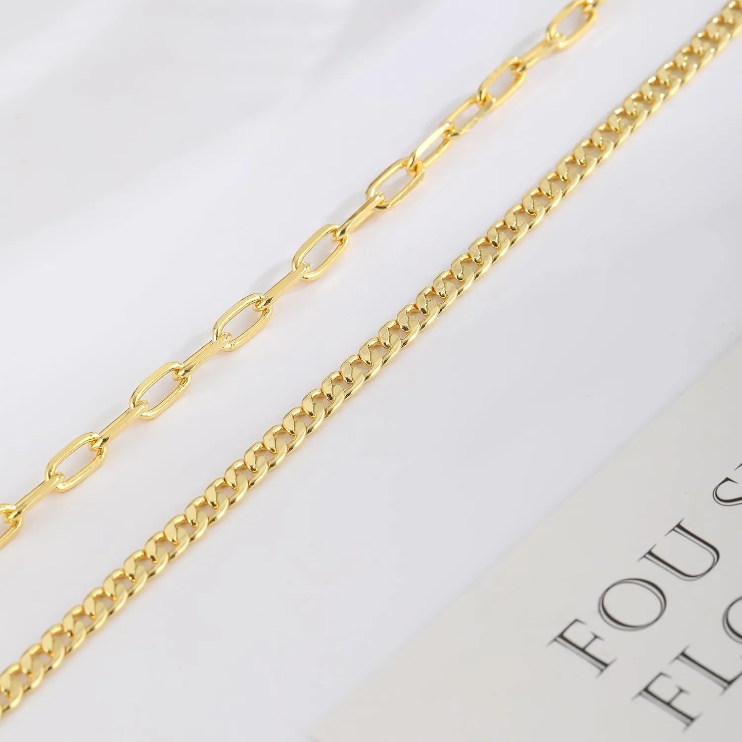 Kyerlyn Silver Necklaces for Women, Sterling Silver Stackable Stack Herringbone Choker Necklaces for Women Trendy Layering Circle Pendant Chain Necklace Set Jewelry for Women