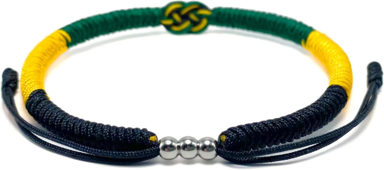 LAMIBEE Infinity Country Pride, Country Flag Code Bracelet, Protection and Lucky Sufer String Bracelet, Tibetan Wrist Wrap Bracelet, Boho Style Rope Bracelet for Women, Men, String Thread Bracelets