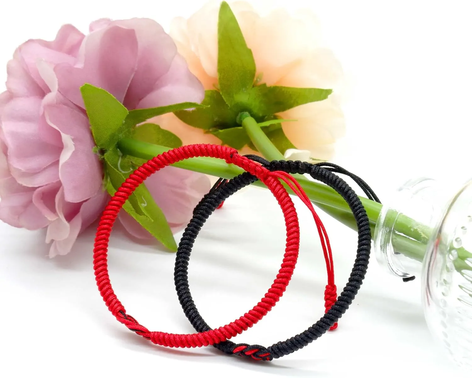 LAMIBEE Infinity Love Multicolor Bracelet for Men Women, Tibetan Lucky Amulet Knot Bracelet, Woven Thread String for Friend and Couple, Peace and Protection