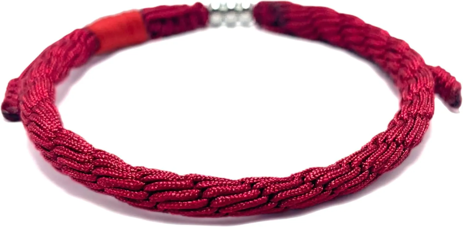 LAMIBEE Lucky and Protection Bracelet for Men and Women, Hand Braided Rope Thread, Wrist Wrap Bracelet, Surfer String Rope for Him and Her, Women Men, Teenage