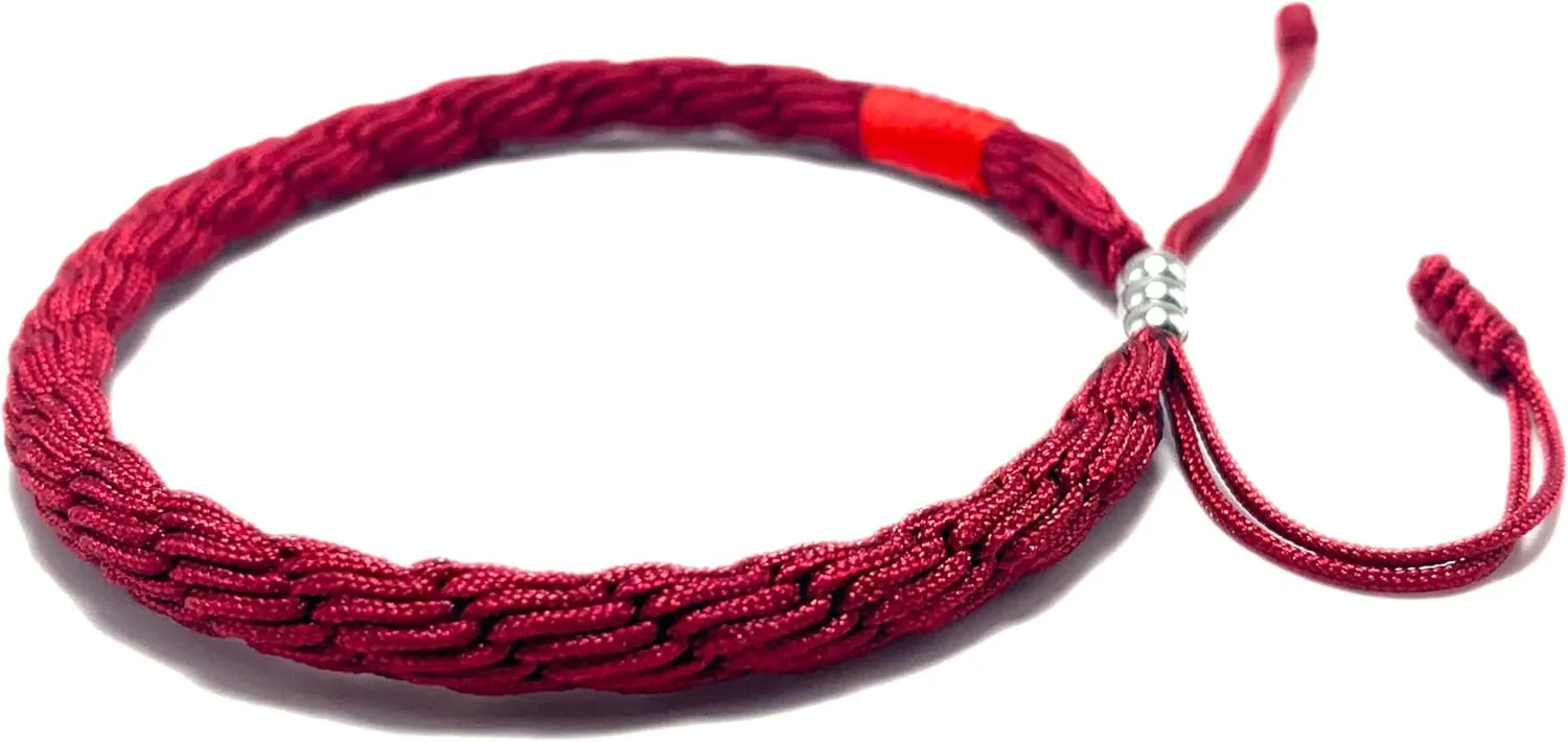 LAMIBEE Lucky and Protection Bracelet for Men and Women, Hand Braided Rope Thread, Wrist Wrap Bracelet, Surfer String Rope for Him and Her, Women Men, Teenage