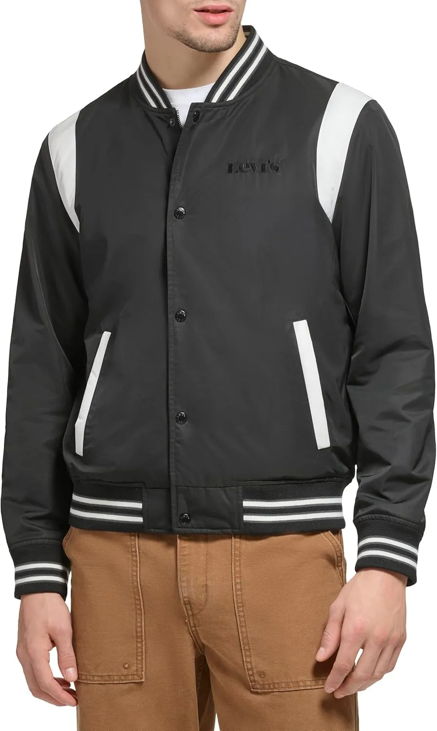 Levi's Men's Colorblock Varsity Bomber Jacket