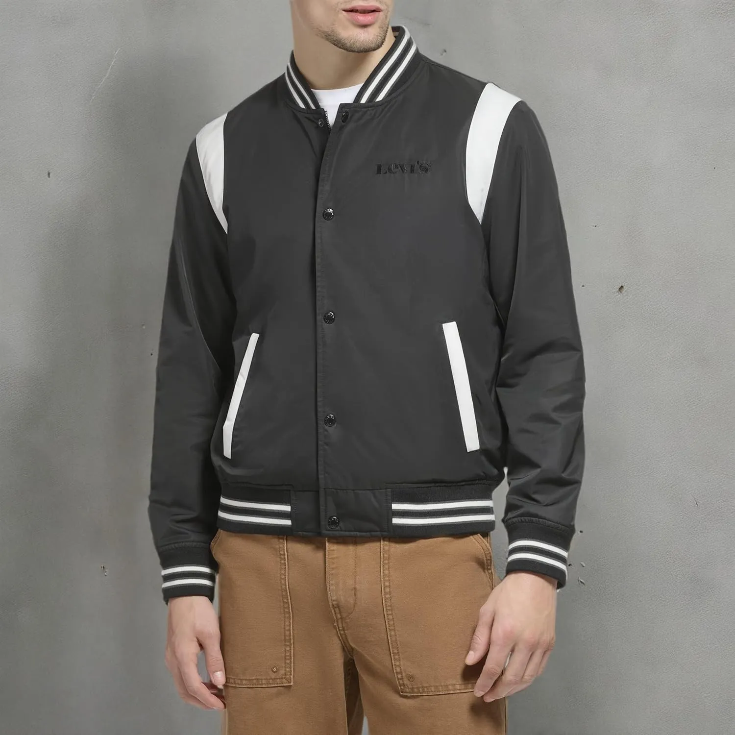 Levi's Men's Colorblock Varsity Bomber Jacket