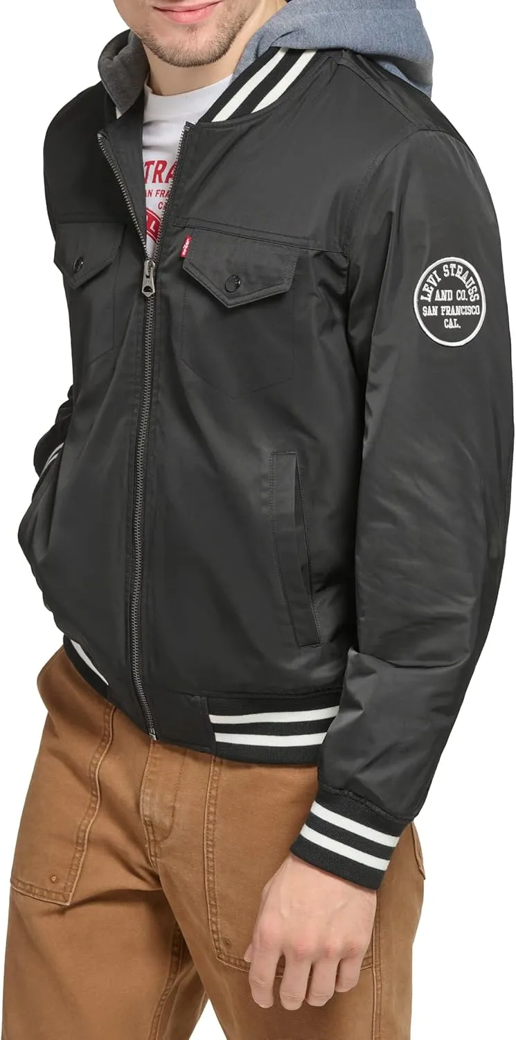 Levi's Men's Colorblock Varsity Bomber Jacket