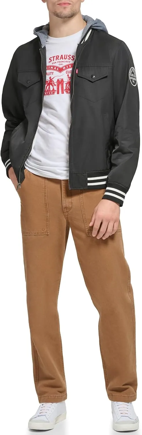 Levi's Men's Colorblock Varsity Bomber Jacket