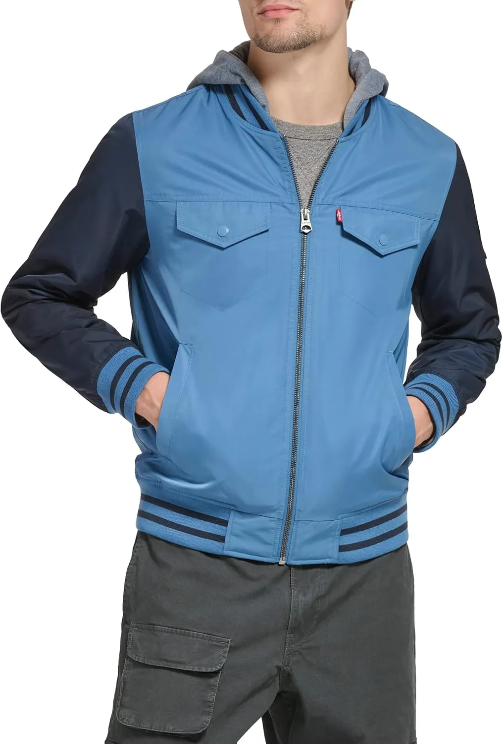 Levi's Men's Colorblock Varsity Bomber Jacket