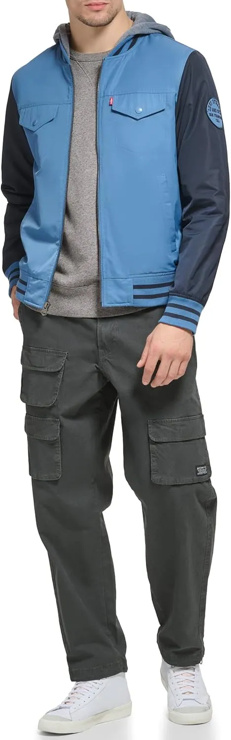 Levi's Men's Colorblock Varsity Bomber Jacket