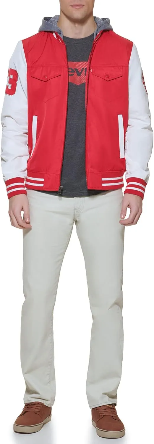 Levi's Men's Colorblock Varsity Bomber Jacket