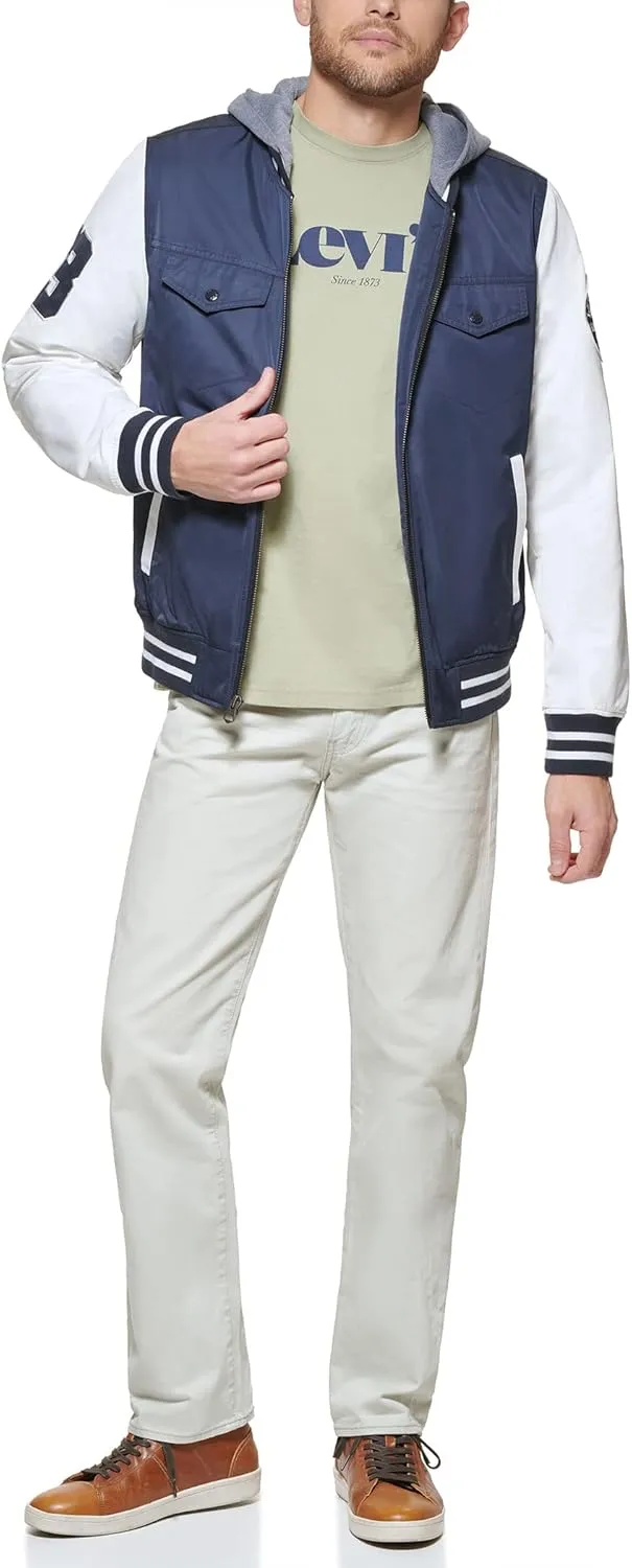 Levi's Men's Colorblock Varsity Bomber Jacket
